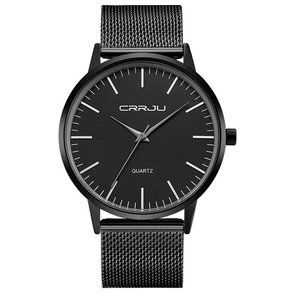 CRRJU Minimalist Design Man Business Watch